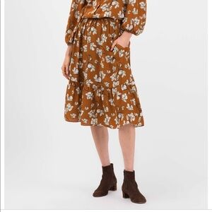 NEW • Tucker NYC • Tiered Skirt Imperial Floral
